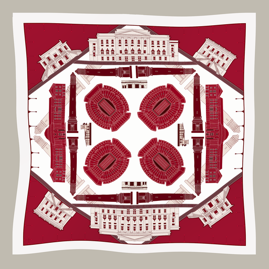 PRE ORDER: THE TUSCALOOSA CRIMSON SCARF